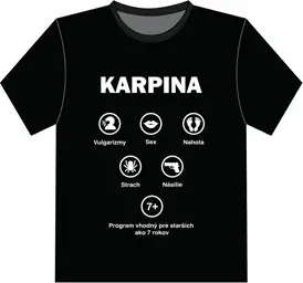 Tričko Karpina DESKRIPTORY